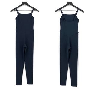 GIRLFRIEND COLLECTIVE Cami Unitard Midnight Navy Blue S